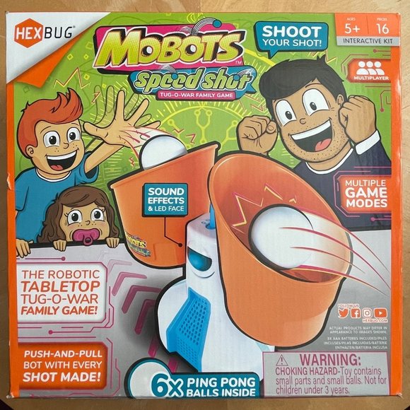 HEXBUG Mobots Speed Shot Tug Of War Family Game New Holidays Birthday Gifts - Picture 1 of 4